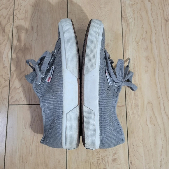 Superga  2750 cotu classic sneakers gray 37.5 size 7 - Picture 6 of 8